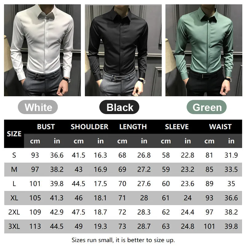 2025 HOT SALE Time Limit-50% OFFMen's Wrinkle-Free Button-Down Shirt