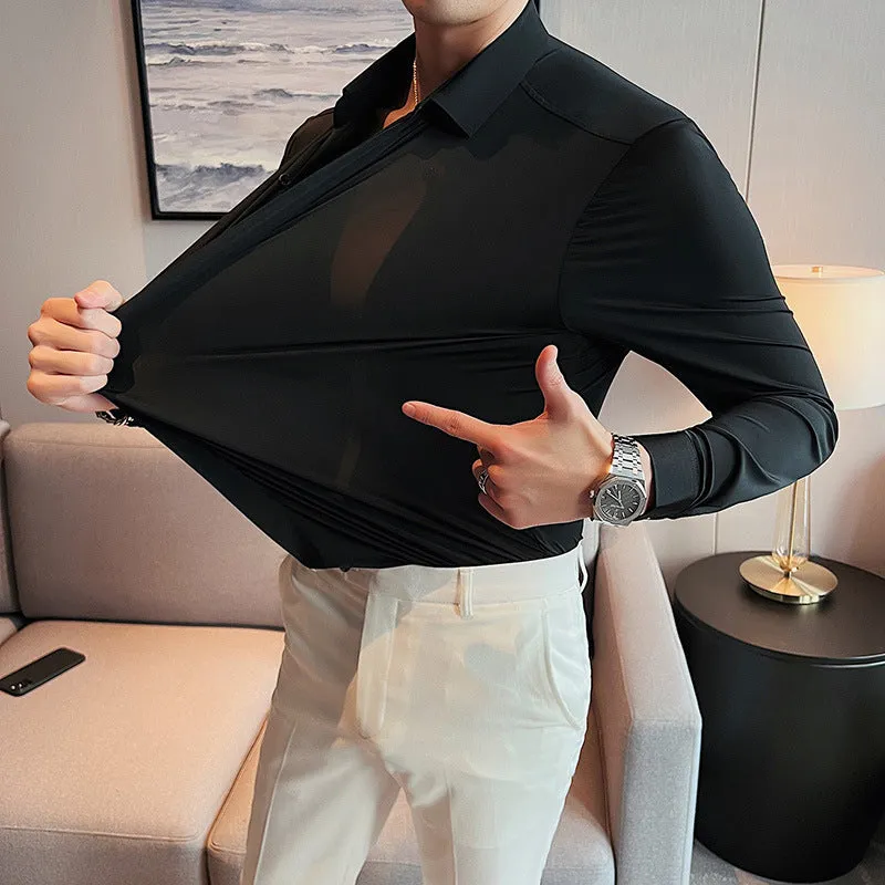 2025 HOT SALE Time Limit-50% OFFMen's Wrinkle-Free Button-Down Shirt