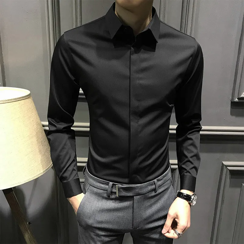 2025 HOT SALE Time Limit-50% OFFMen's Wrinkle-Free Button-Down Shirt