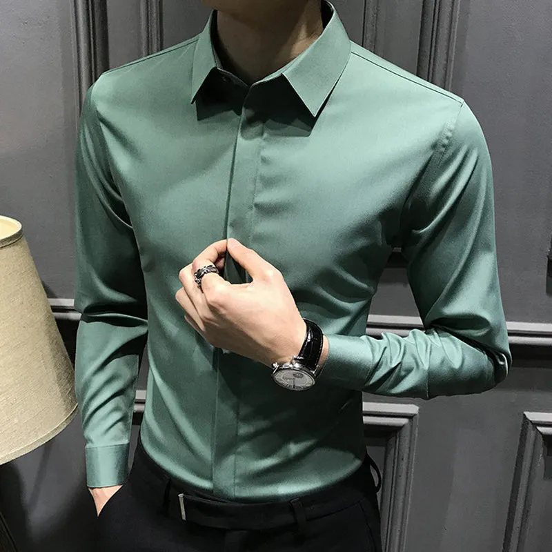 2025 HOT SALE Time Limit-50% OFFMen's Wrinkle-Free Button-Down Shirt