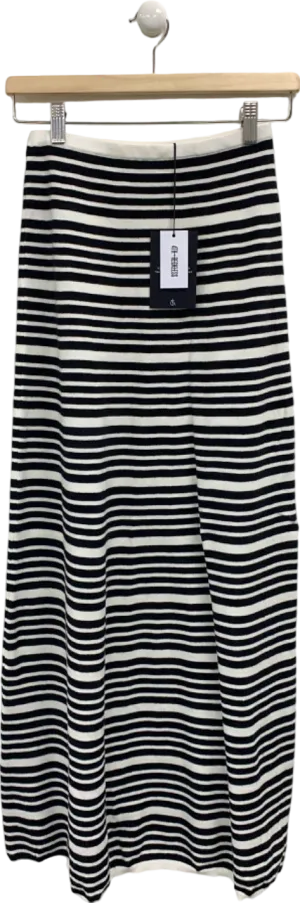 4th & Reckless Multi-Stripe Eva Skirt UK 6