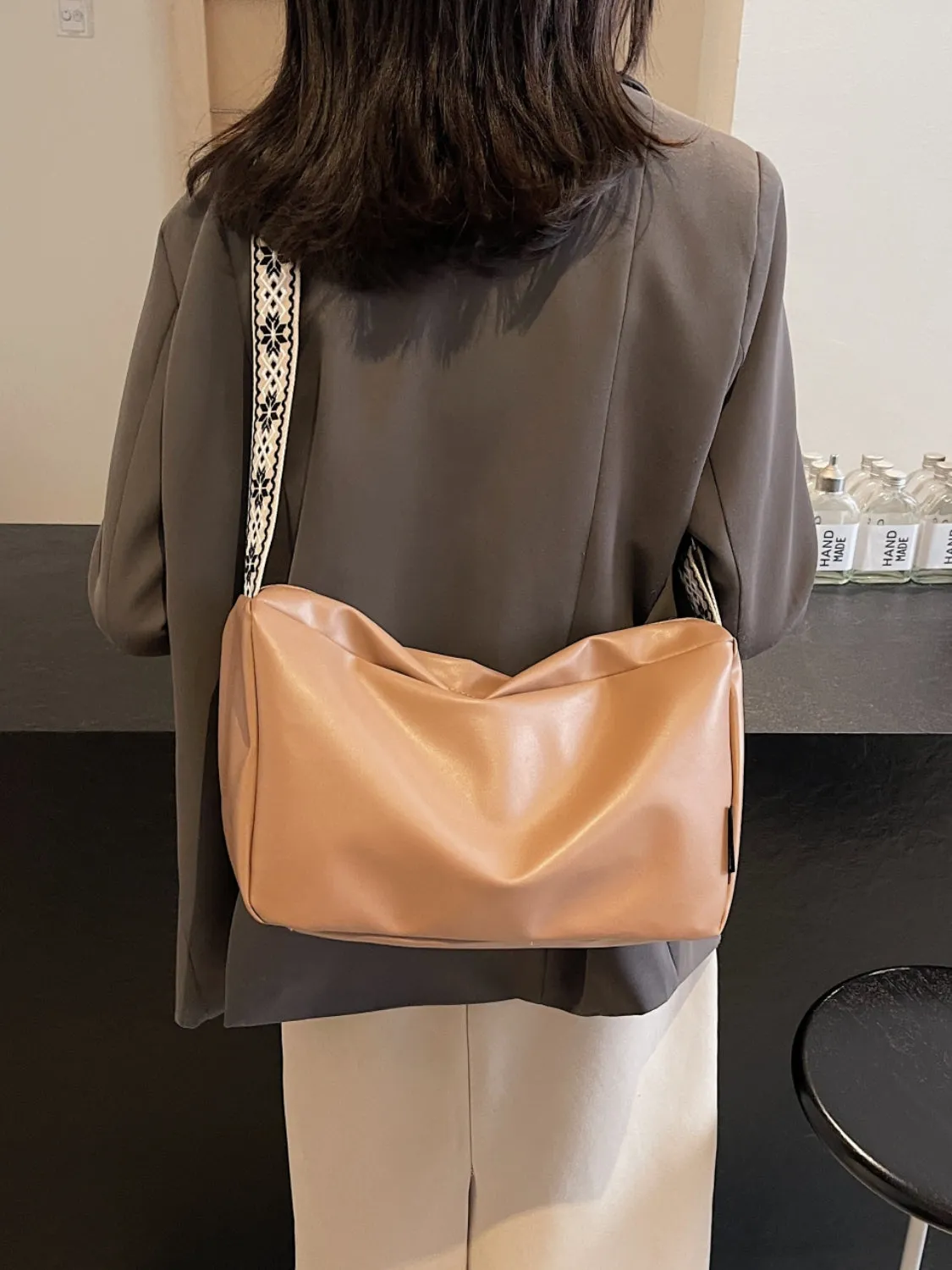 Adjustable Strap Crossbody Bag