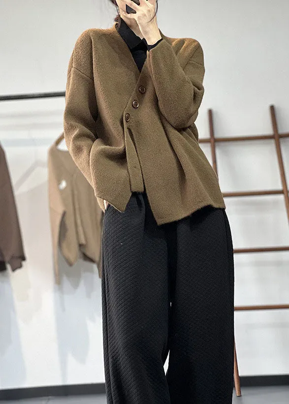 Angelie™ - Asymmetrical Button Cardigan