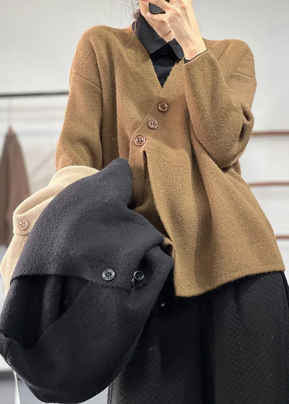 Angelie™ - Asymmetrical Button Cardigan