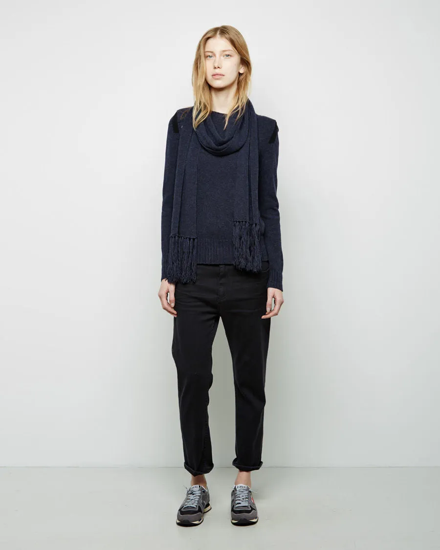 Dyan Scarf Pullover