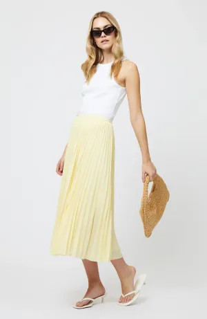 French Connection - Sunburst Pleated Midi Skirt