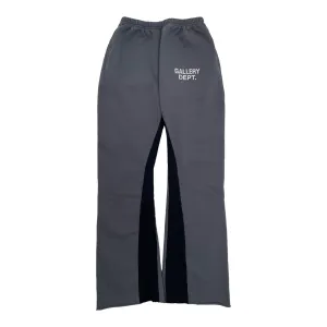 Gallery Department GD Logo Flare Sweatpants Charcoal Grey