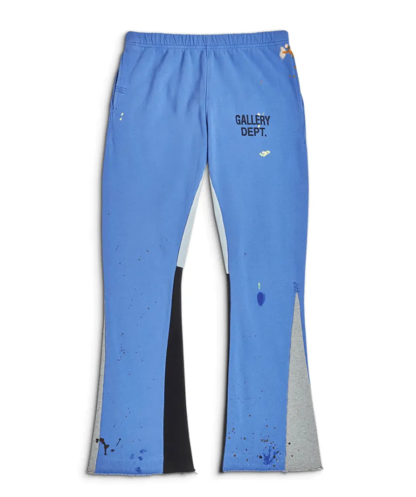 Gallery Department GD Logo Flare Sweatpants Royal Blue