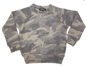 Joah Love - Alfie Brushed Pullover in Camo