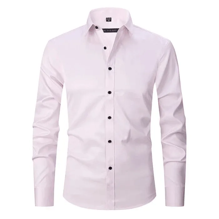 Kalyan | Conquer your day with our wrinkle-free long-sleeved polo shirt