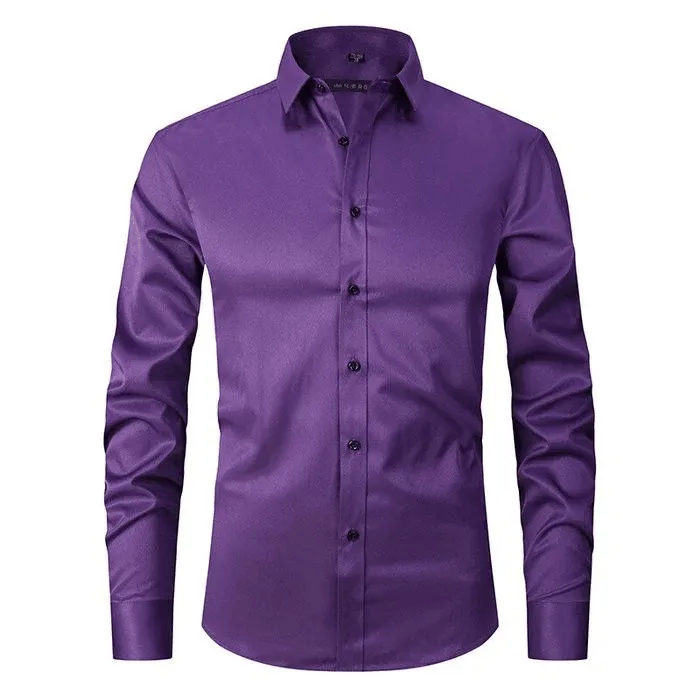 Kalyan | Conquer your day with our wrinkle-free long-sleeved polo shirt