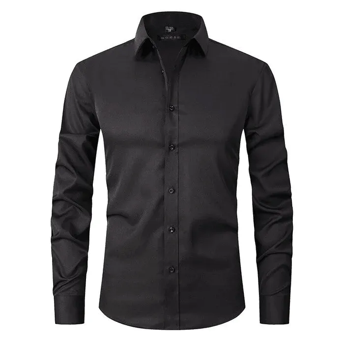 Kalyan | Conquer your day with our wrinkle-free long-sleeved polo shirt