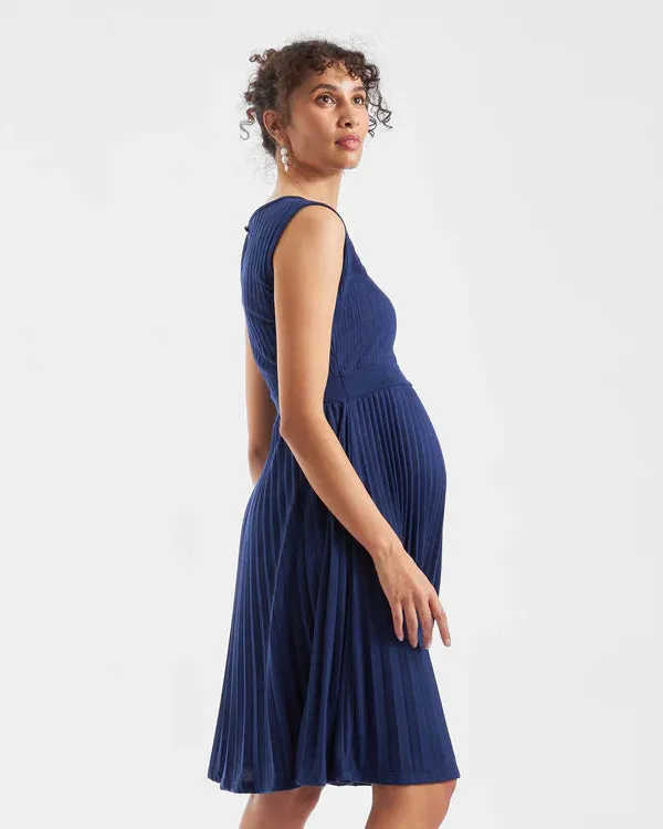 Knife Pleat Dress