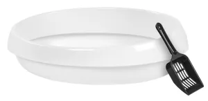 Large Rimmed Litter Pan