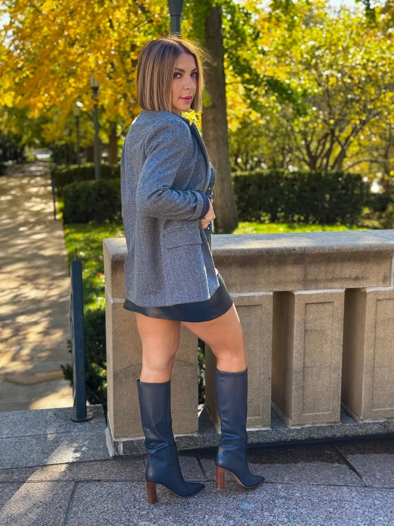 Leighton Herringbone Blazer by Z Supply