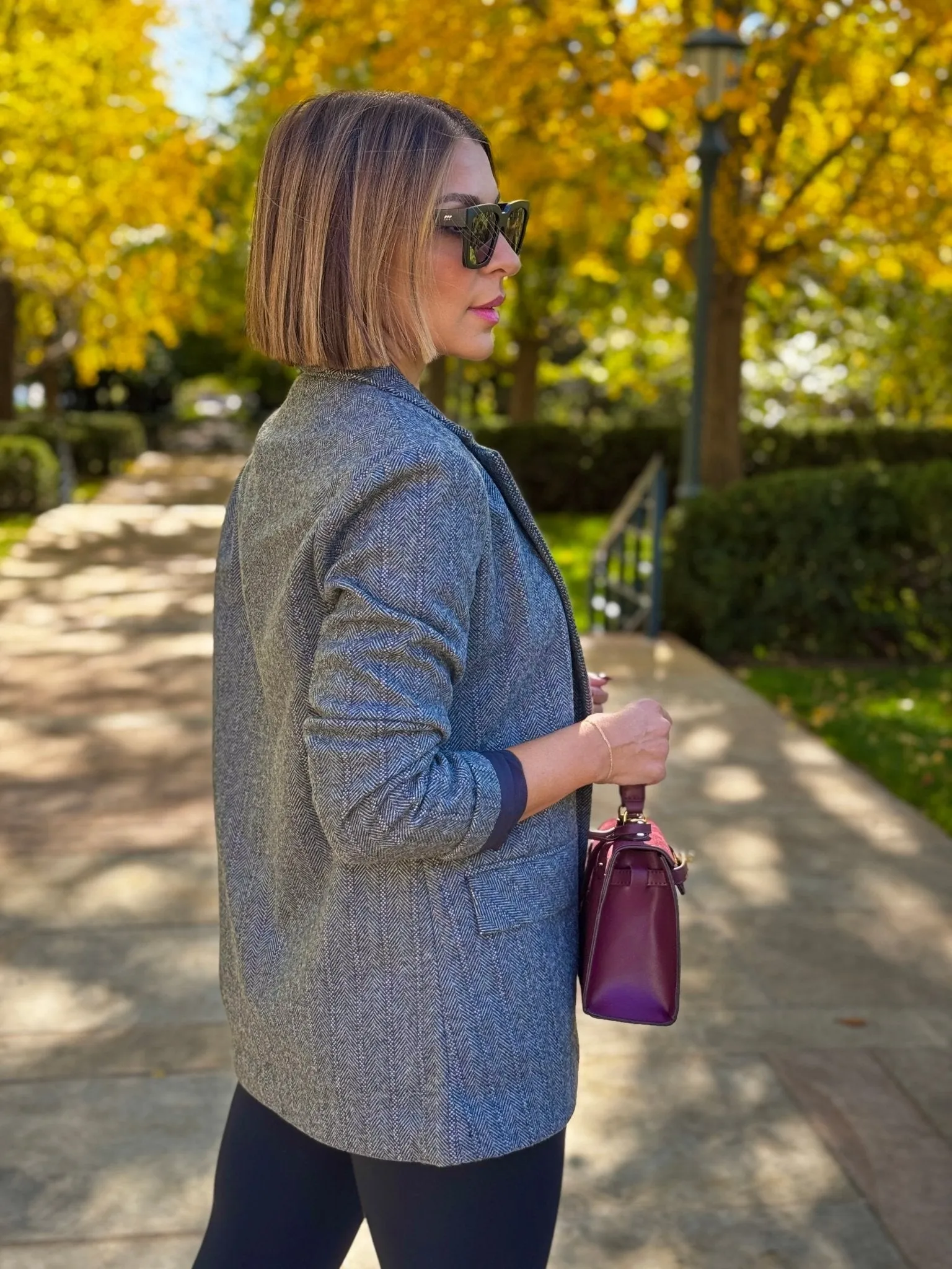 Leighton Herringbone Blazer by Z Supply