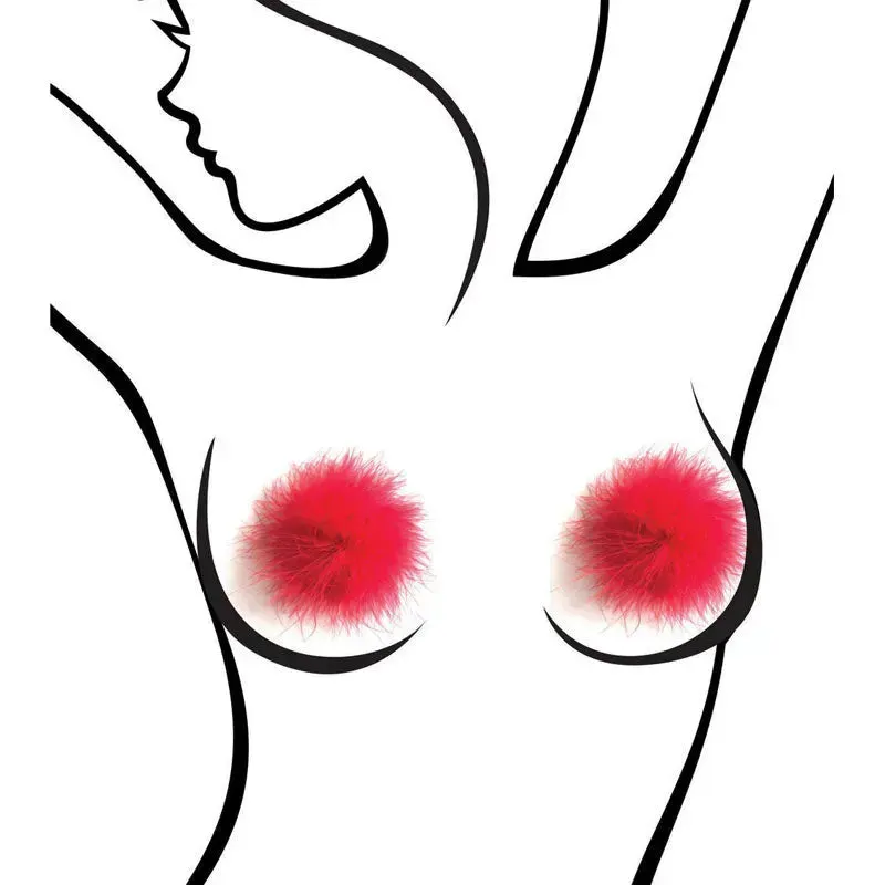 Sexy AF - Nipple Couture  Marabou