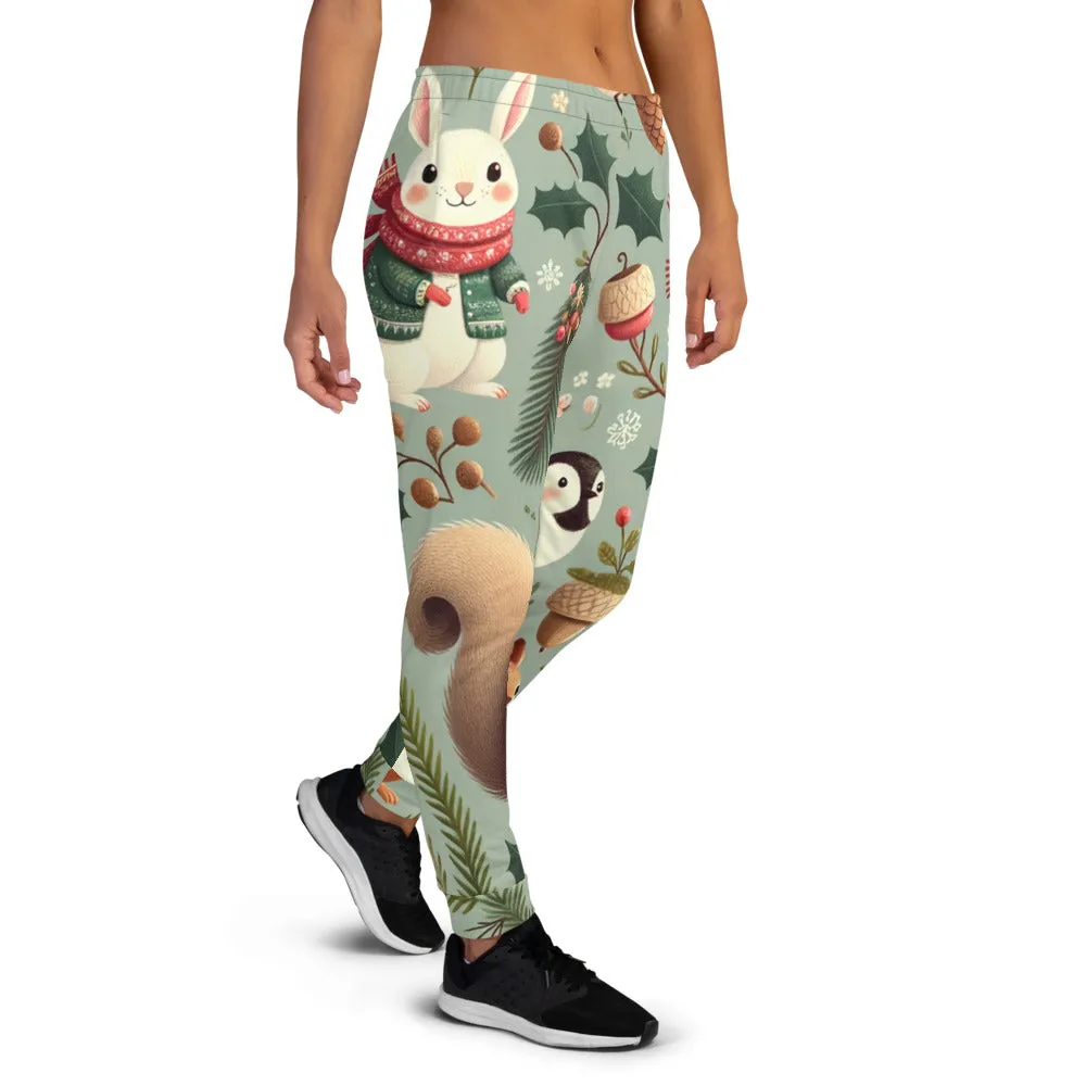 Whimsical Winter Wear Women’s Joggers
