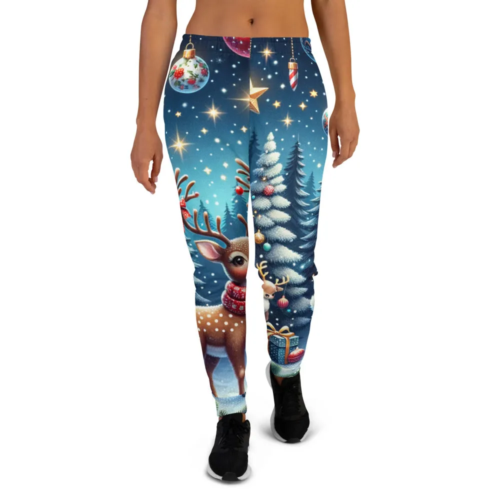 Whimsical Winter Wear Women’s Joggers