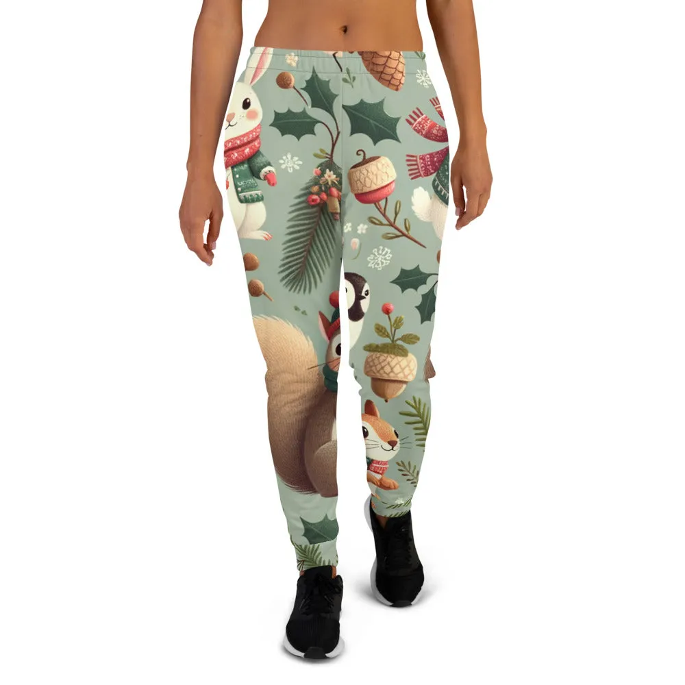 Whimsical Winter Wear Women’s Joggers