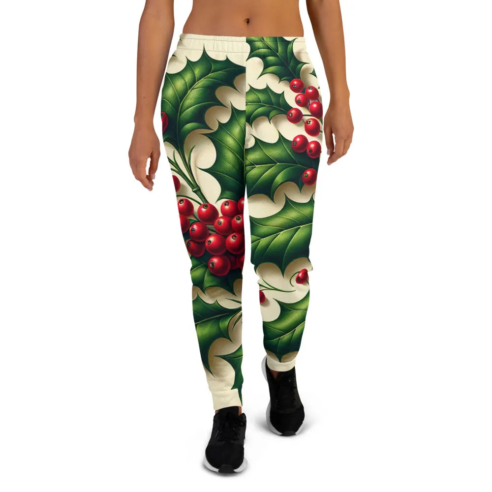 Whimsical Winter Wear Women’s Joggers