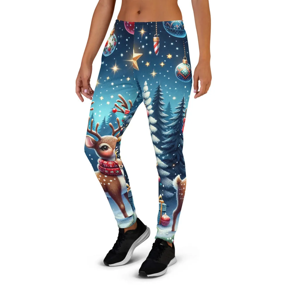 Whimsical Winter Wear Women’s Joggers
