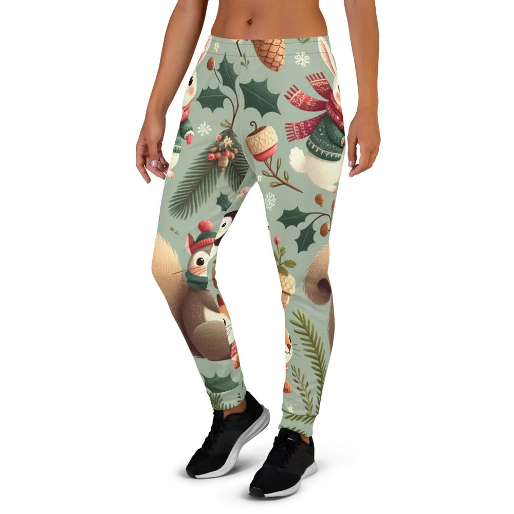 Whimsical Winter Wear Women’s Joggers