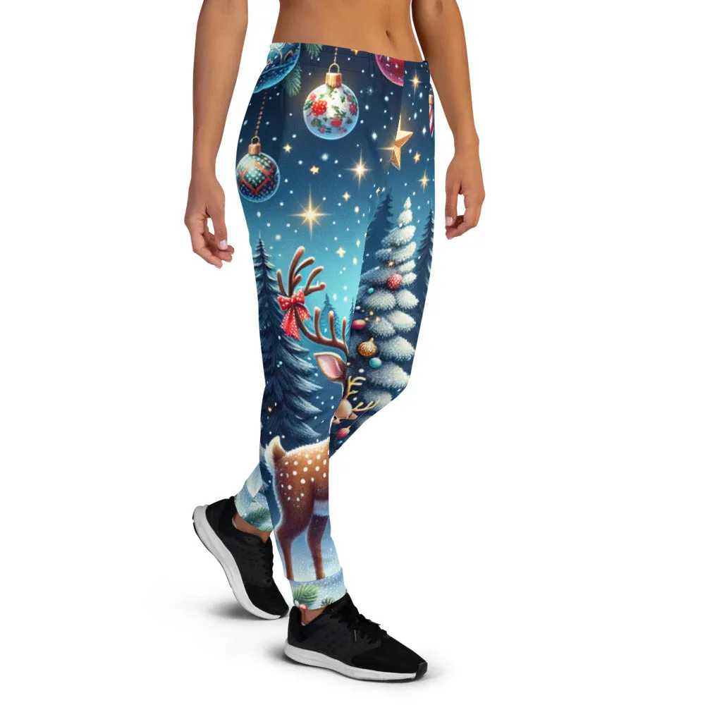 Whimsical Winter Wear Women’s Joggers