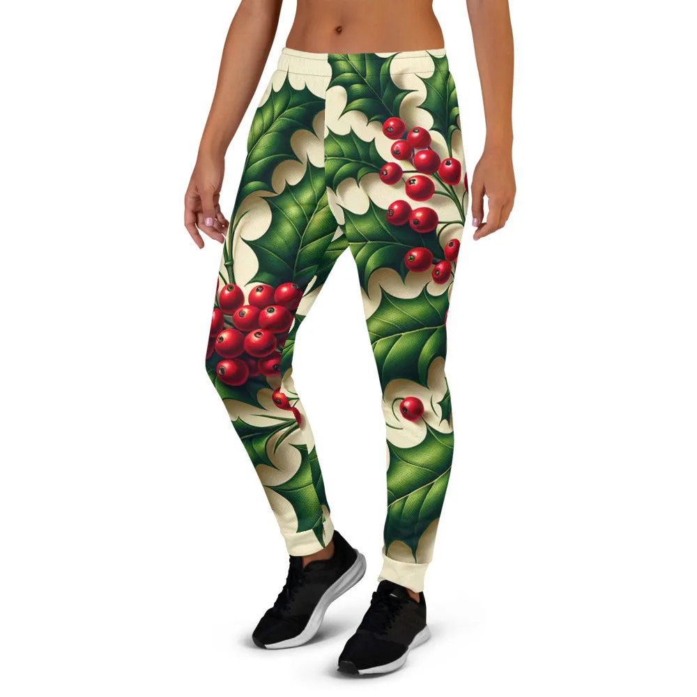 Whimsical Winter Wear Women’s Joggers