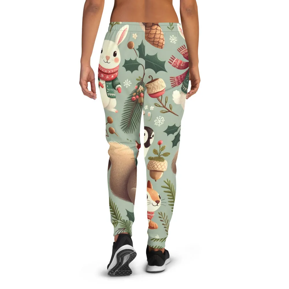 Whimsical Winter Wear Women’s Joggers