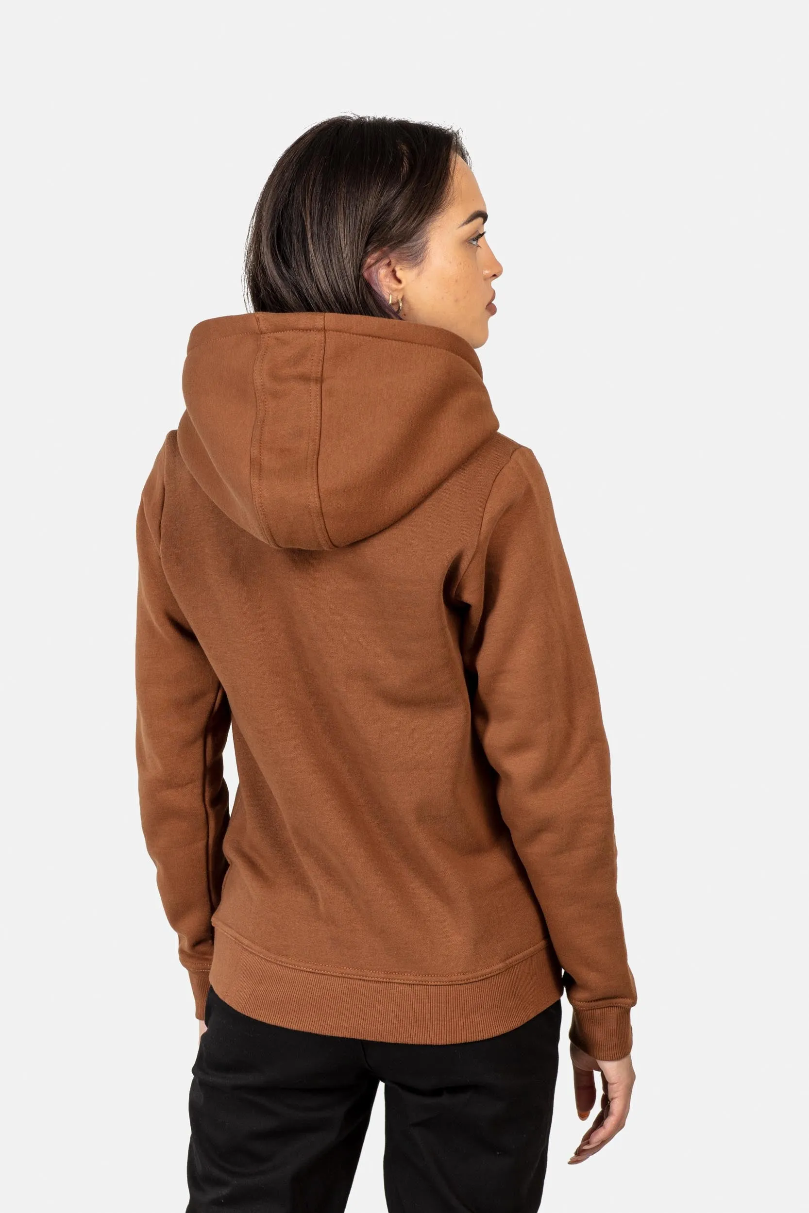 Women Logo Hoodie - Haze Brown