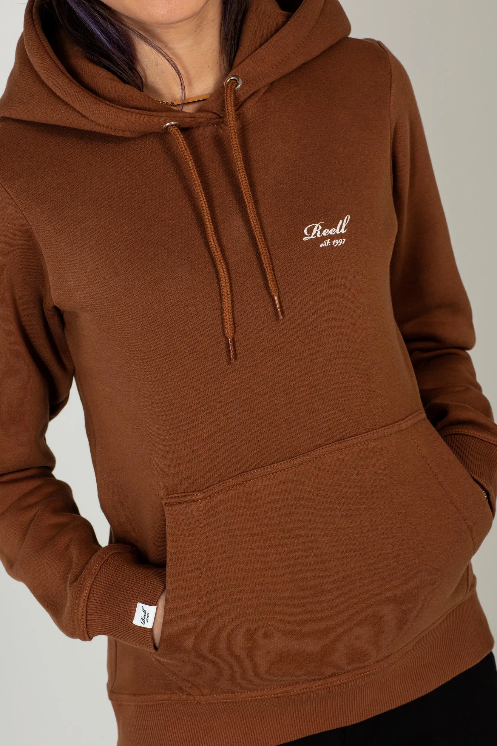 Women Logo Hoodie - Haze Brown