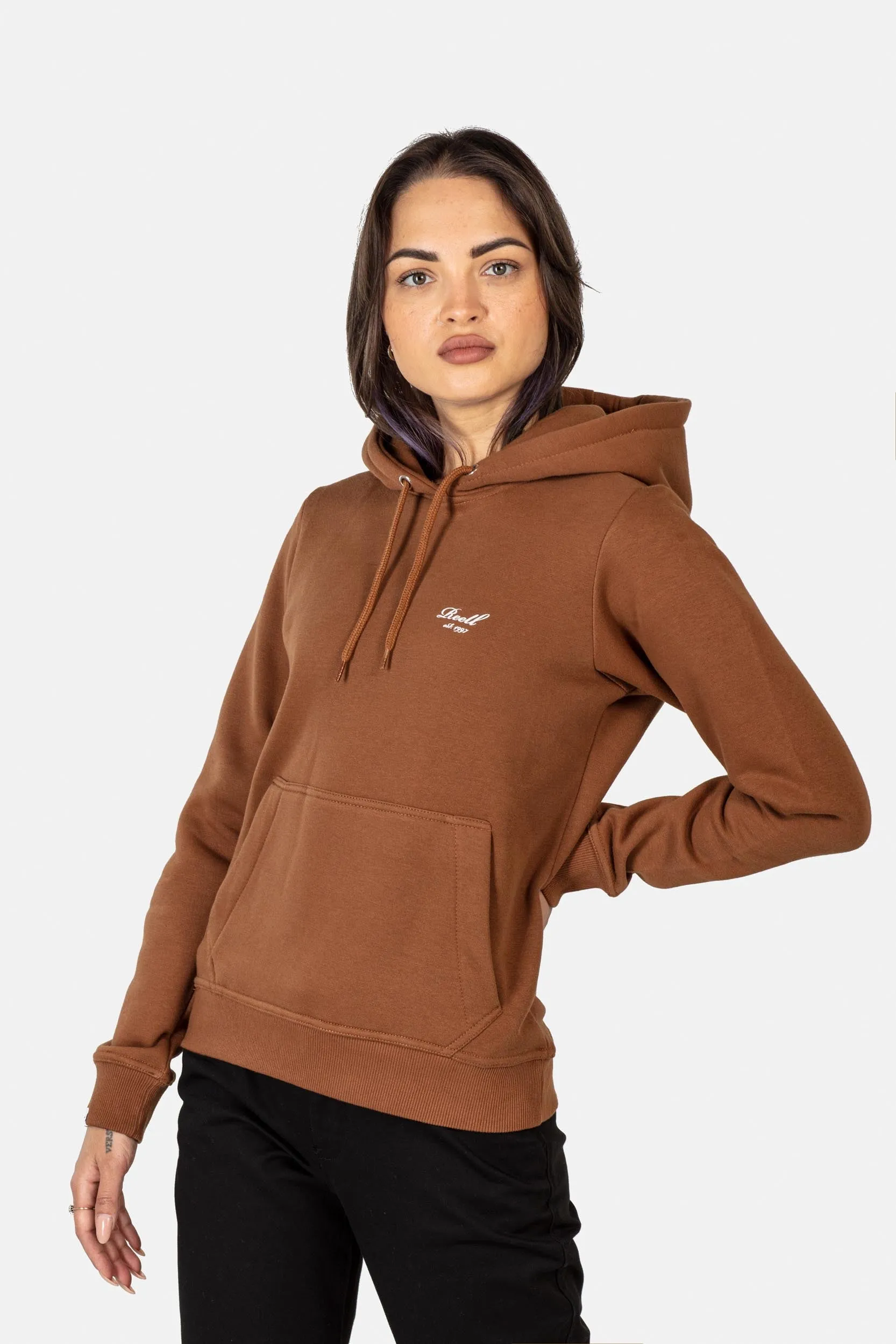Women Logo Hoodie - Haze Brown
