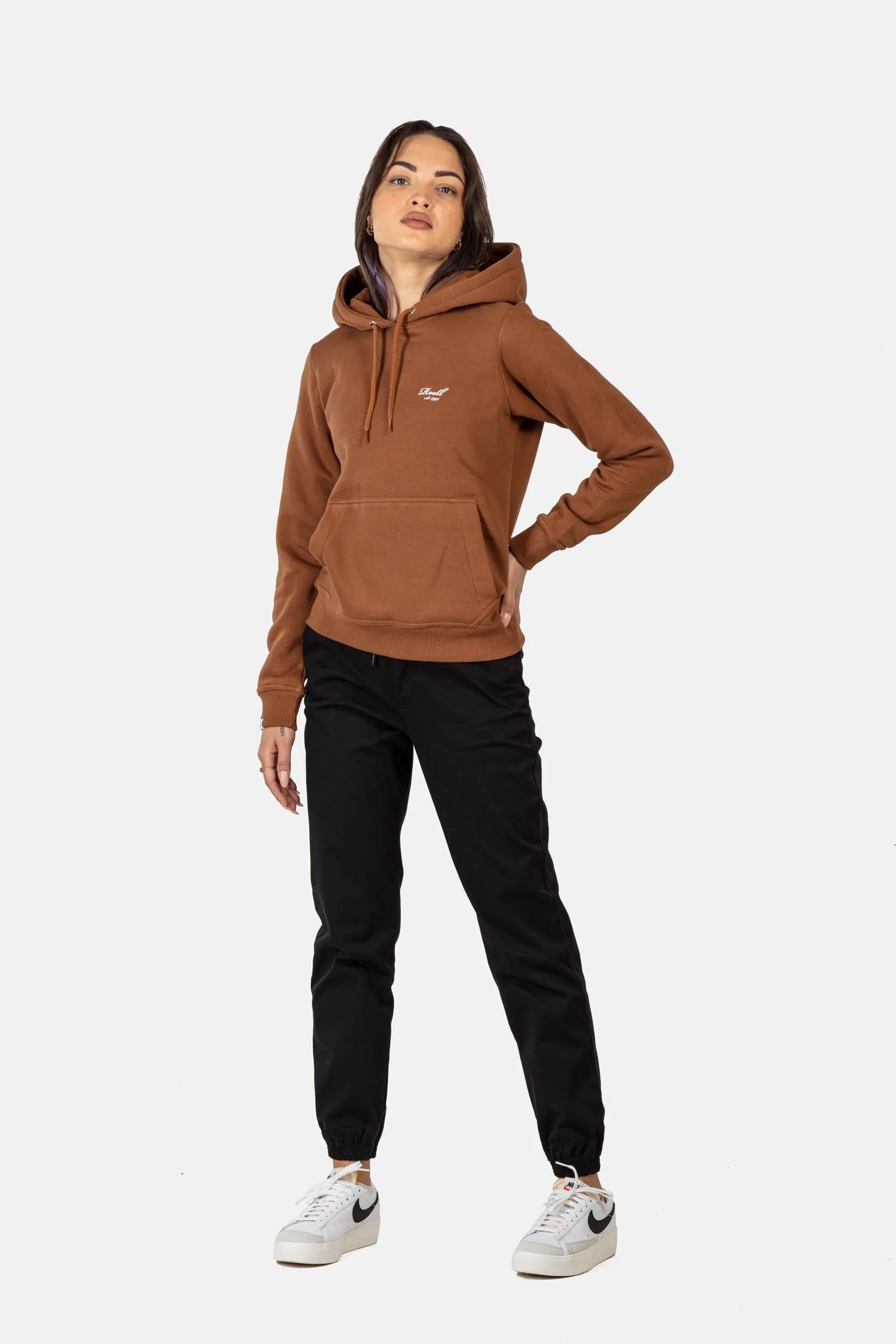 Women Logo Hoodie - Haze Brown