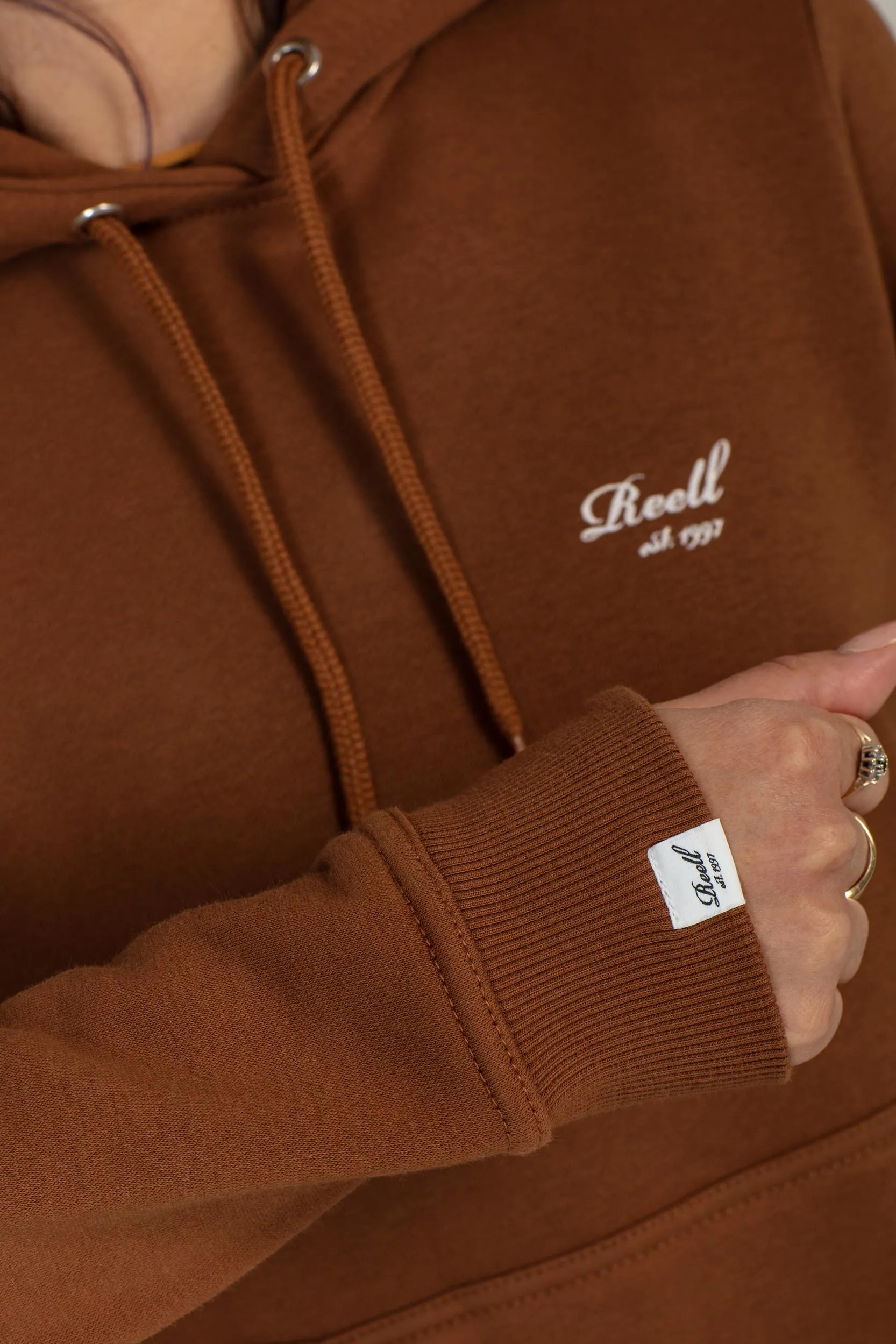 Women Logo Hoodie - Haze Brown